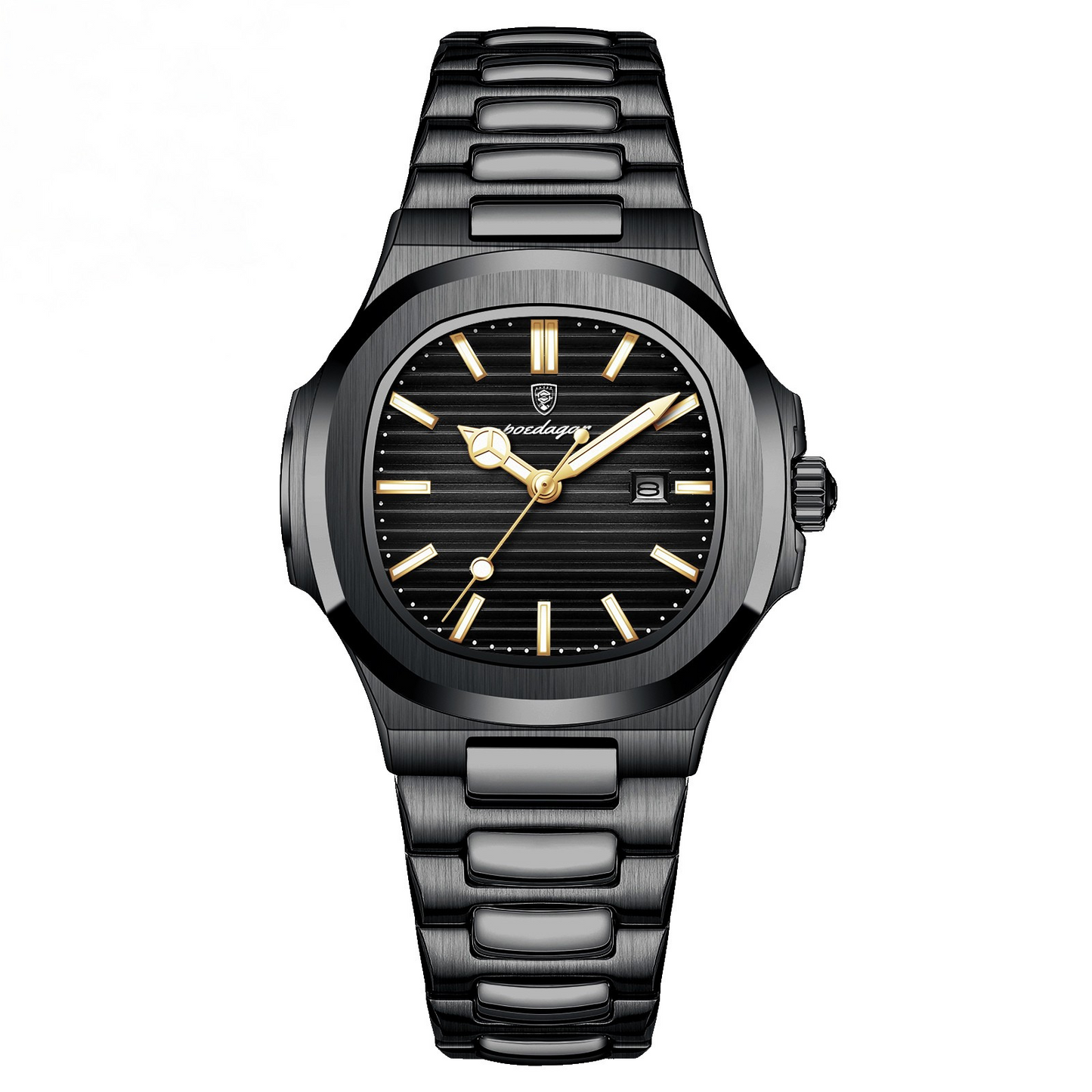 Montre Paris à Bande Dorée (Étanche) - Evogance™
