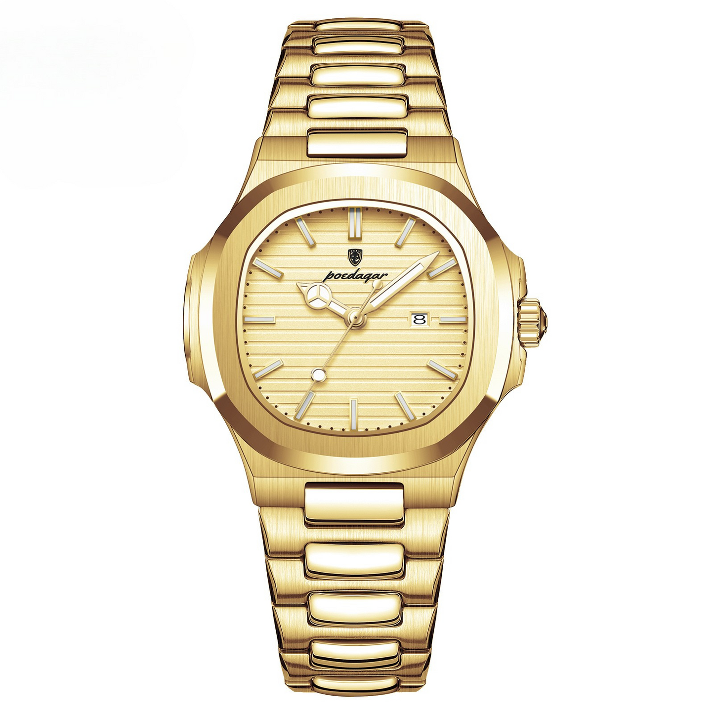 Montre Paris à Bande Dorée (Étanche) - Evogance™