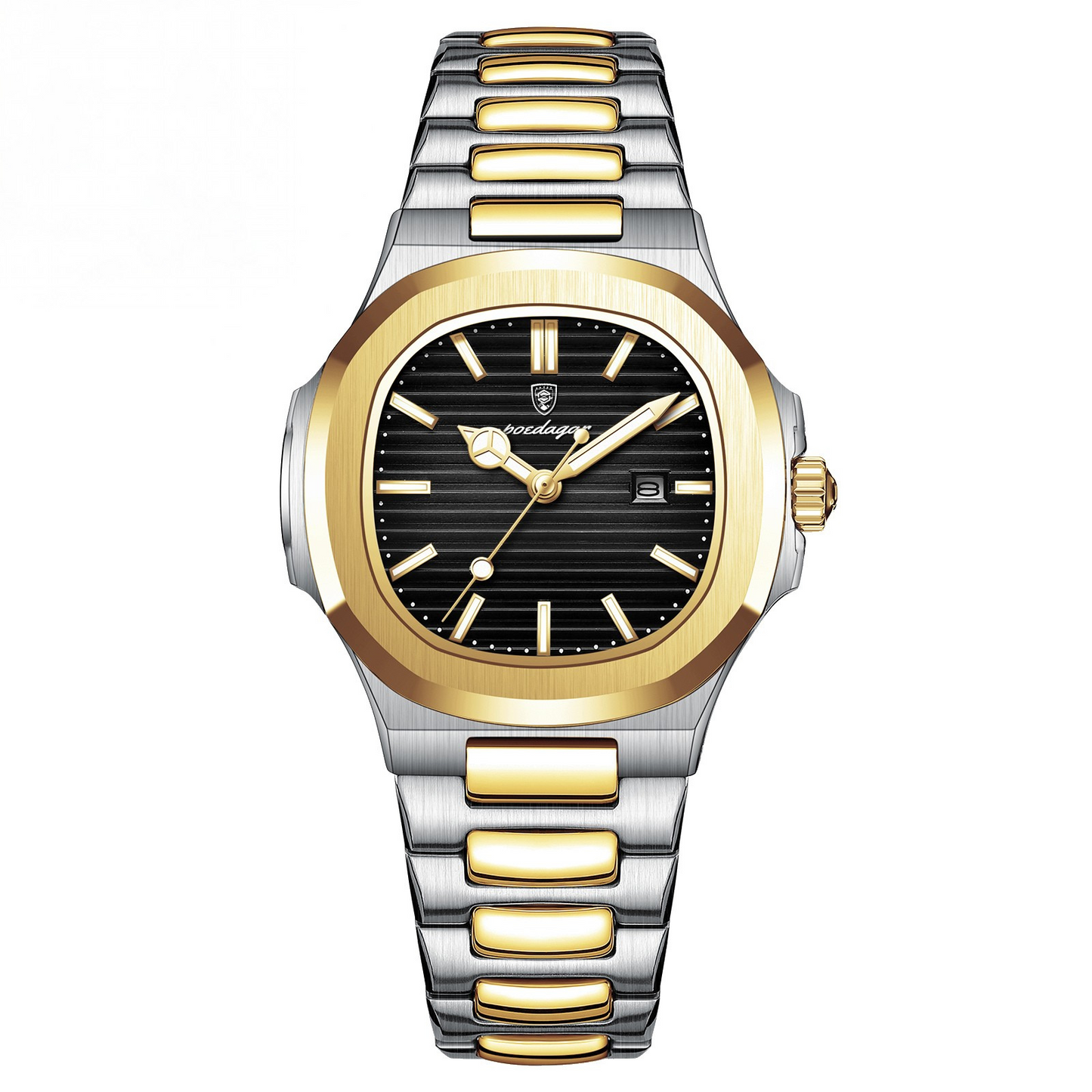 Montre Paris à Bande Dorée (Étanche) - Evogance™
