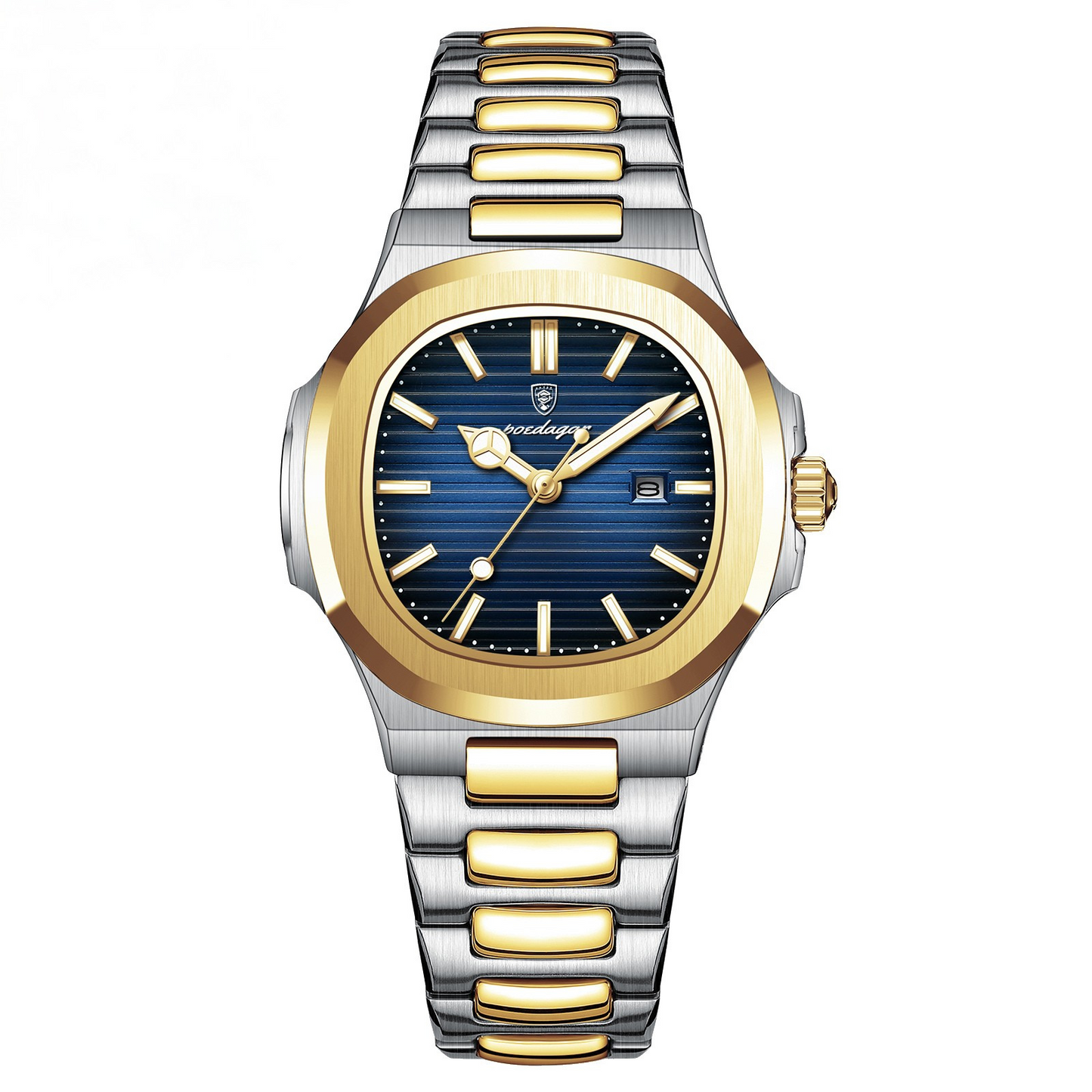 Montre Paris à Bande Dorée (Étanche) - Evogance™