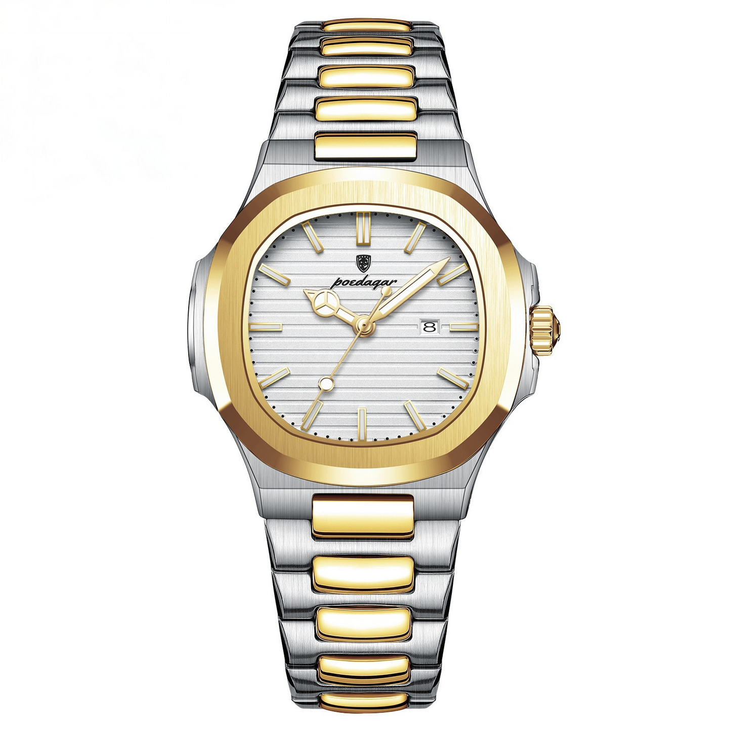 Montre Paris à Bande Dorée (Étanche) - Evogance™