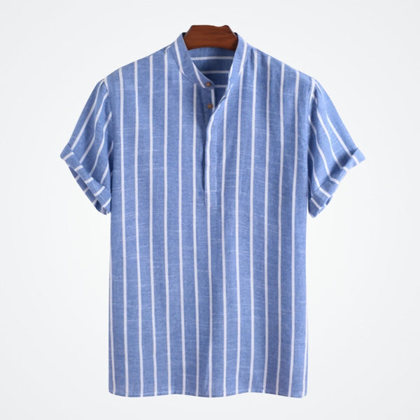 Chemise Homme à Manches Courtes Rayures