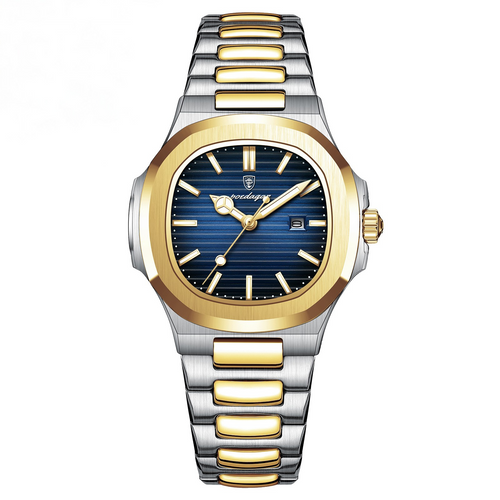 Montre Paris à Bande Dorée (Étanche) - Evogance™