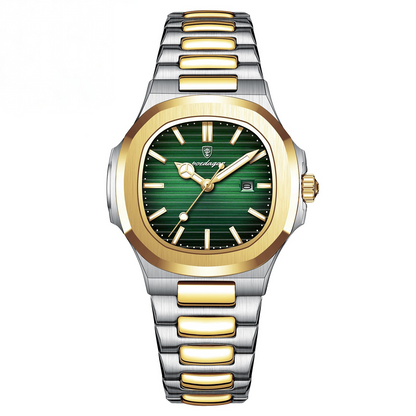 Montre Paris à Bande Dorée (Étanche) - Evogance™